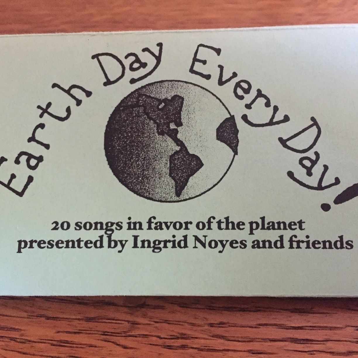 Original J-card from the days of cassette tapes